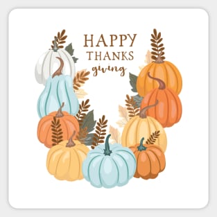 Happy Thanksgiving Sticker